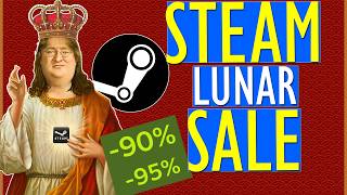 STEAM LUNAR SALE 2025 COMEÇOU! OS MELHORES JOGOS BARATOS em PROMOÇÃO no PC