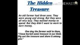 the hidden treasure parable// moral storie// The hidden treasure story in english with moral.