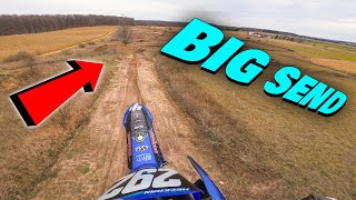 HUGE SENDS At SICK Backyard Motocross Track