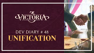 Victoria 3 Dev Diary #48 - Unifications