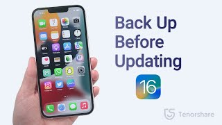 How to Backup iPhone Before Updating to iOS 16！