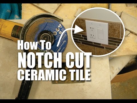 DIY How to Easily Notch Cut Ceramic Tile DIY How to Easily Notch Cut Ceramic Tile