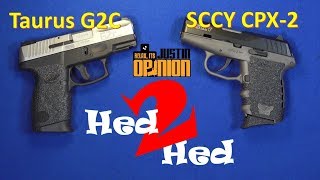 SCCY CPX-2 vs. TAURUS G2C