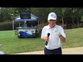 ha thompson from rose transportation talks about fun day on the golf course.