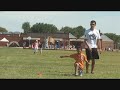 dmx athlete jesse elwood teaches how to throw @ an elementary