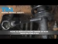 How to Replace Front Inner Tie Rod 2004-08 Ford F150