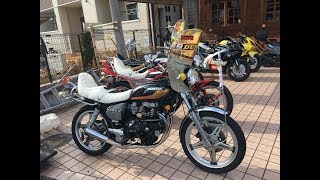 美人ライダー　Hiro☆chan's　1977 HONDA HAWKⅡ　1977 HONDA CB400T HAWK-II　1977 ホンダCB400TホークⅡ　旧車會　バブ　岡山県　倉敷