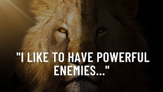 Top Powerful quotes about enemies | enemy quotes | @Quotes | Remarkable Quotes Universe