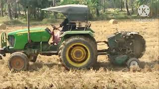 ഇങ്ങനെയാണ് വൈക്കോൽ റോൾ ഉണ്ടാക്കുന്നത് . #paddy