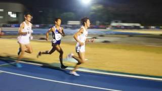 日体大記録会　男子5000m 37組目②　2016年11月13日