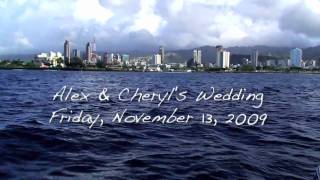 Alex & Cheryl's 100ft Deep Underwater Hawaiian Wedding