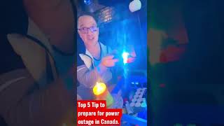 Top 5 Tips to Prepare for Winter Home Power Outage
