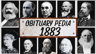 Famous People We've Lost in 1883 - Obituary in 1883