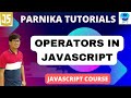 Operators in JavaScript | JavaScript Course for Beginners