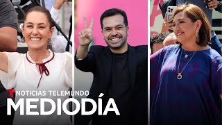 De esta manera cierran sus campañas los candidatos presidenciales de México | Noticias Telemundo