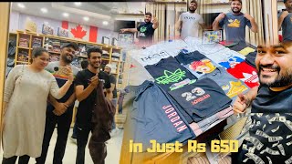 Lottery Lag Gyi ! 14 Oversized T- shirts in Just Rs 650 | Harpinder Ne Sira Kra ta