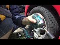 makita xdt14 impact driver vs ridgid octane impact driver on lugnuts@110ft lbs