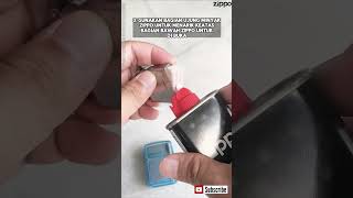 TutoriaL Mengisi Minyak Korek Zippo dengan Benar || Gampang kok !!