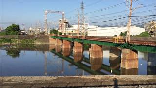 南海本線 男里川橋梁 6月1日