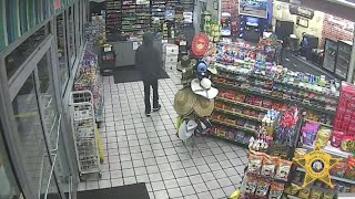 RAW VIDEO: Gunman robs 1 of 2 stores in Durham County Monday