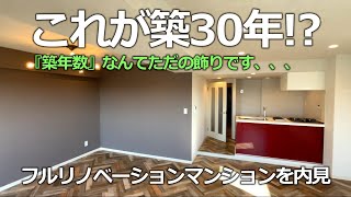 【これで築30年以上！？】築年数なんてただの飾りです、、、　すべてを変えた”フルリノベーション”のオシャレ物件を内見！　千葉県柏市の豊四季駅　広々リビングの2LDK物件！