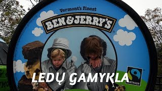 Nuotykiai Amerikoje 194: BEN\u0026JERRY'S LEDŲ GAMYKLA