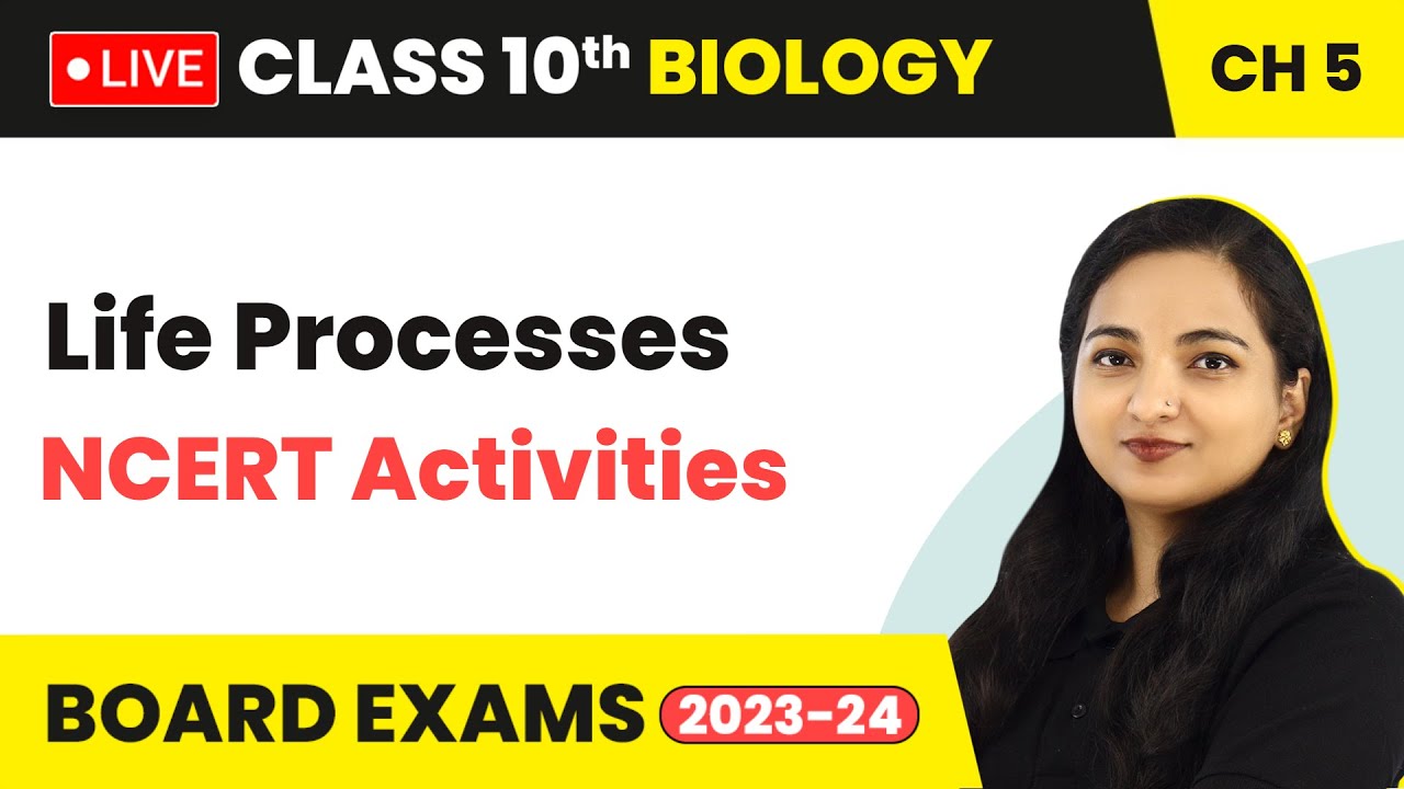 Life Processes - NCERT Activities (Part 1) | Class 10 Biology Chapter 5 ...