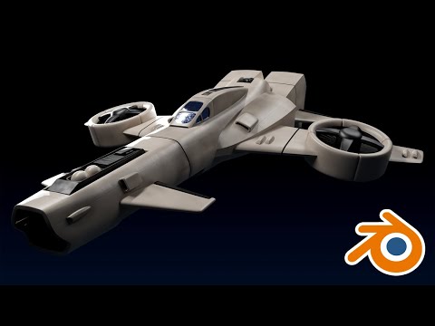 Creating A Spaceship In Blender | Tutorial - YouTube