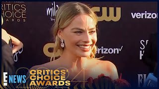 Margot Robbie GUSHES About Having a "Normie" Husband in Hollywood | 2024 Critics' Choice Awards
