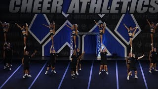 Cheer Athletics Wildcats Blue Debut 2018-2019