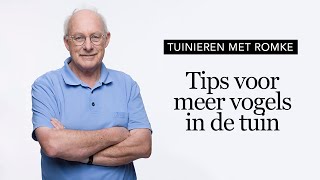 Tuinieren met Romke - Tips voor meer vogels in de tuin