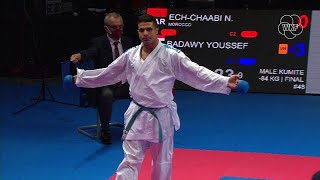 African Karate championship 2023 Morocco | Final Male Kumite  -84 kg