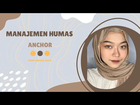 MANAJEMEN HUMAS (B) ANCHOR PUTRI AMALIA ZULFA_220803103062 - YouTube