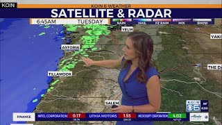 Weather forecast: Passing clouds Tuesday with pleasant afternoon conditions