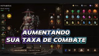 TUDO QUE AUMENTA SUA TAXA DE COMBATE. DIABLO IMMORTAL