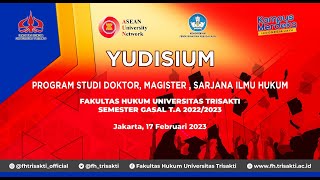 YUDISIUM PROGRAM STUDI DOKTOR, MAGISTER, SARJANA ILMU HUKUM