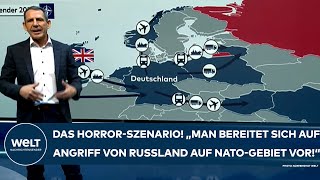 PUTINS KRIEG: "Man bereitet sich auf Angriff von Russland auf NATO-Gebiet vor!" Das Horror-Szenario!