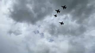 Missing man formation - Margraten Memorial Day 2022