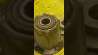 Simple Deck Spindle Bearing Removal #baldeagle242