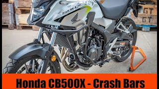 Honda CB500X Crash Bars Installation