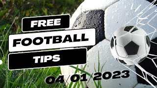 FOOTBALL PREDICTIONS TODAY 04/01/2023|SOCCER PREDICTIONS|BETTING TIPS,#betting@sports betting tips