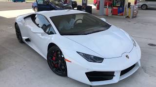 Driving home in the new Lamborghini Huracan!!!