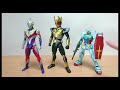 movable plastic model figure rise standard ultraman trigger multi type review