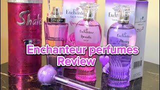 Enchanteur perfumes review 💜😍if you are perfume lover must watch