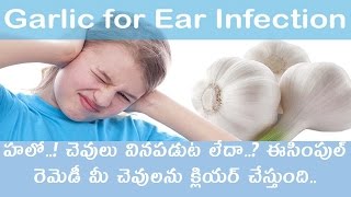 Garlic for Ear Infection | చెవులు వినపడుట లేదా..? ఈసింపుల్ రెమెడీ మీ చెవులను క్లియర్ చేస్తుంది.