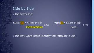 AAT Mark Up & Margin