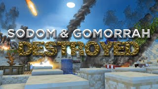 Genesis 19  - Sodom and Gomorrah Destroyed ( Christian Minecraft Animation )