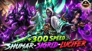INSANE +300 SPEED DESTROYS EVERY DEFENSE IN RTA SUMMONERS WAR