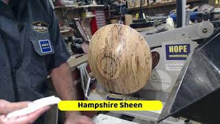 Woodturning - A Spalted Beech Bowl