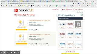 Signing into StudySync